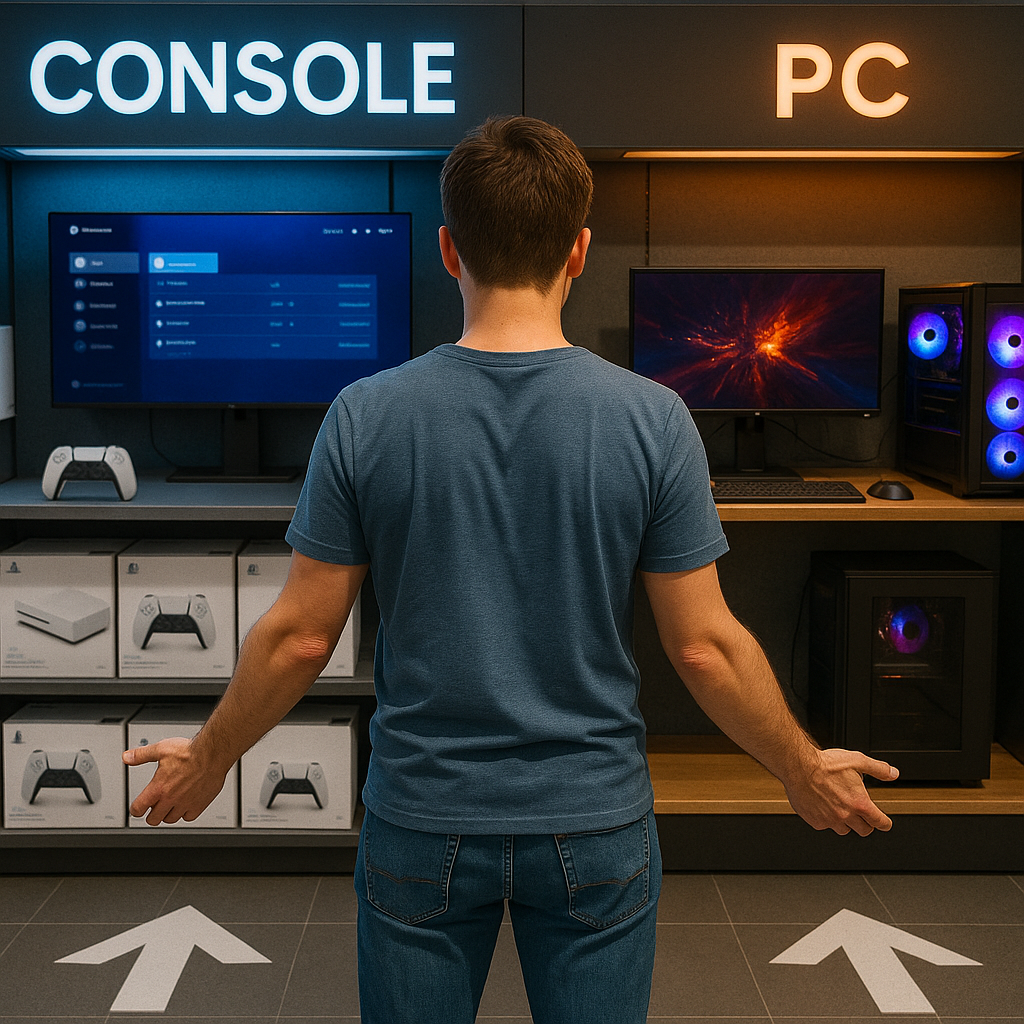 Консоль или ПК: что выбрать для игр в 2025