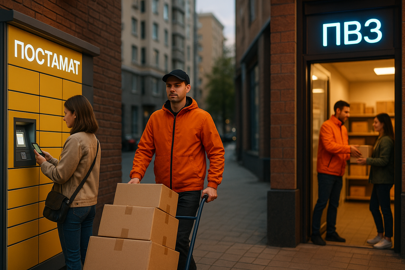 Курьеры, ПВЗ, постаматы: как дать выбор и не потерять маржу