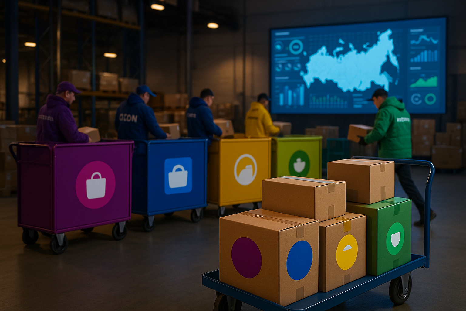 Крупнейшие платформы: кто держит 95,9% онлайн-рынка